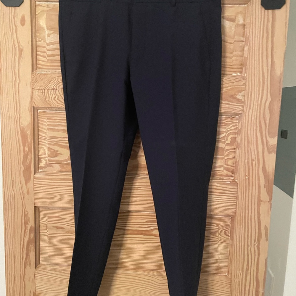 Zara Blue Dress Pants Classic Straight-Leg